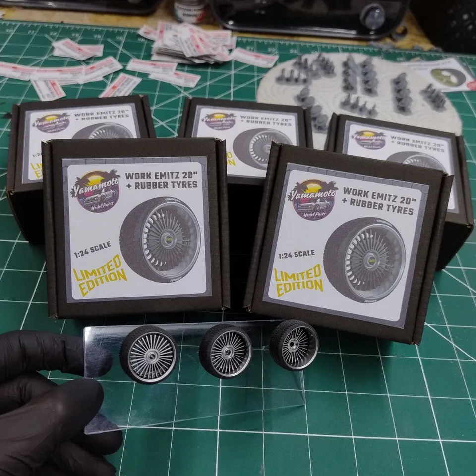 Yamamoto Model Parts Work Emitz kola 20" s pneu Limited