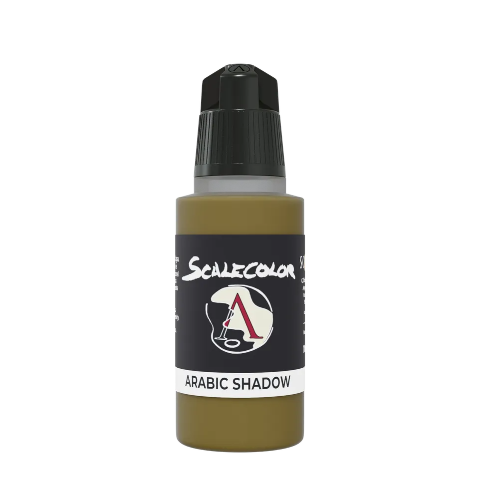 Scale75 Arabic Shadow akrylová barva 17 ml matný odstín