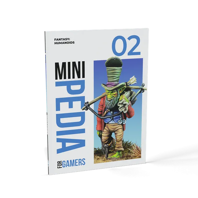 Scale75 Minipedia for Gamers 02 Fantasy Humanoids kniha anglicky