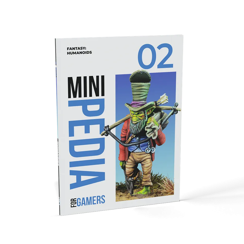 Scale75 Minipedia for Gamers 02 Fantasy Humanoids kniha anglicky
