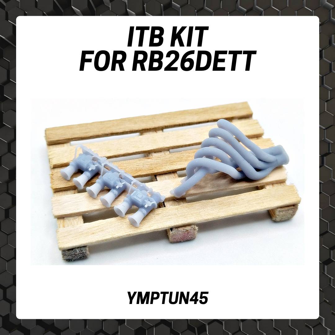 Yamamoto Model Parts RB26DE ITB kit pro Tamiya 24090 sání
