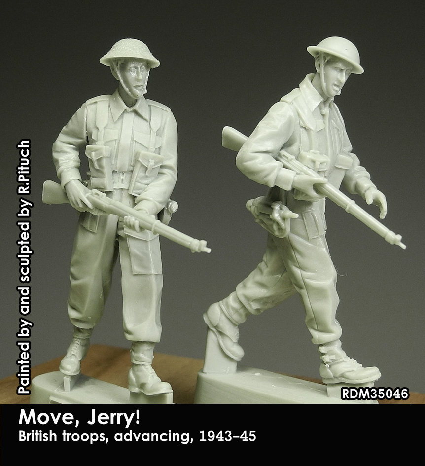 Rado Miniatures RDM35046 figurky 1/35 resinové 2 ks