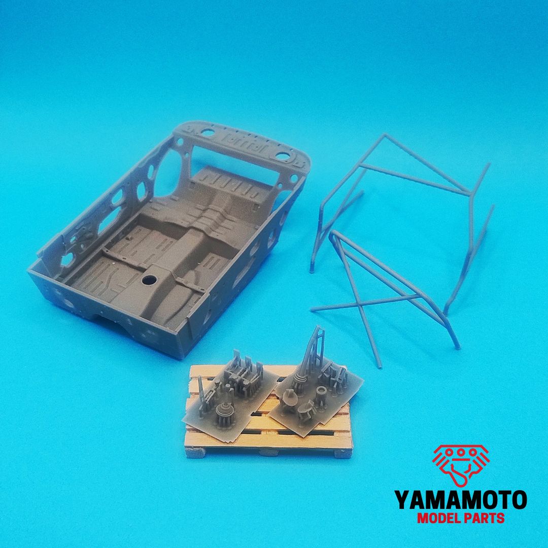 Yamamoto Stripped Interior Nissan Silvia S13 pro Tamiya 24078