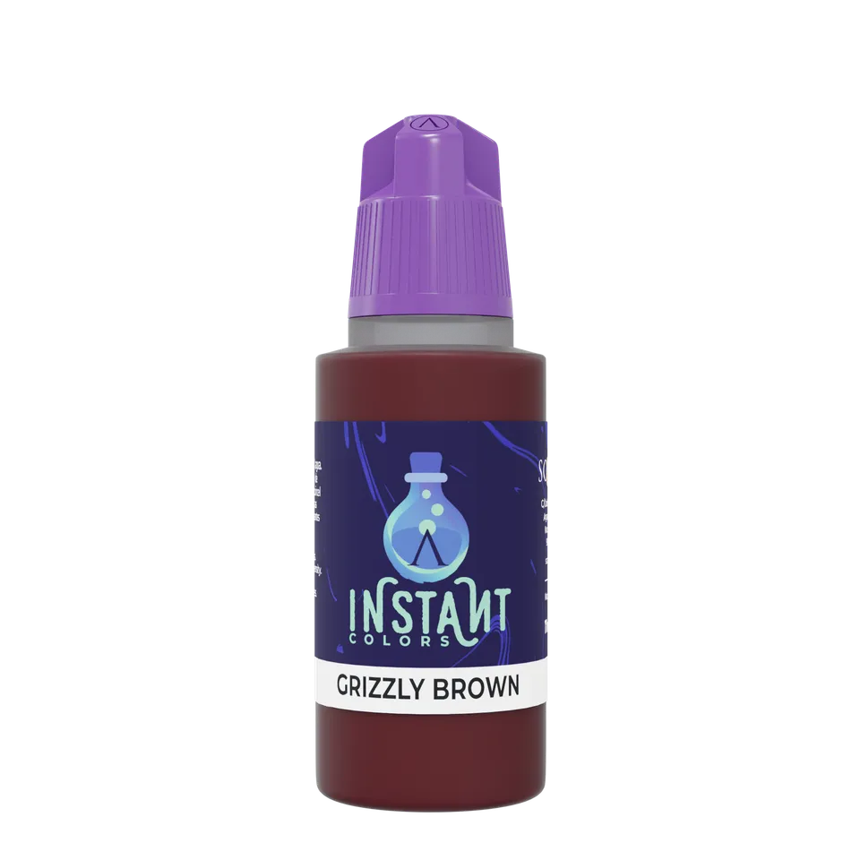 Scale75 Instant Grizzly Brown barva 17 ml matná