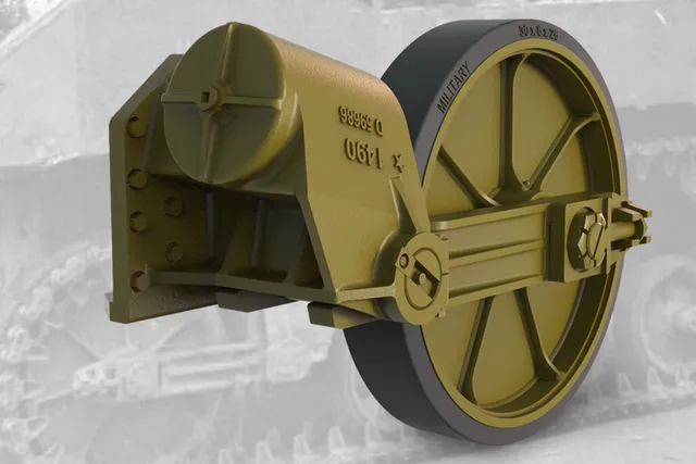 Fury Models F35011 napínací kola M5A1/M8 pozdní 1:35