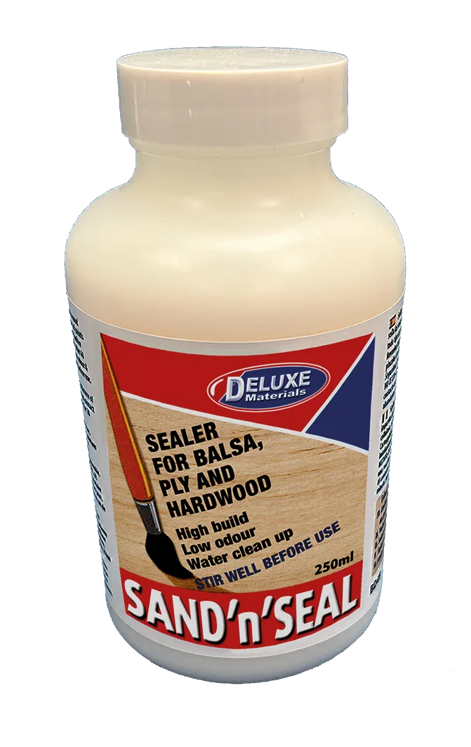 Deluxe Materials Sand 'n' Seal tmel na dřevo 250 ml