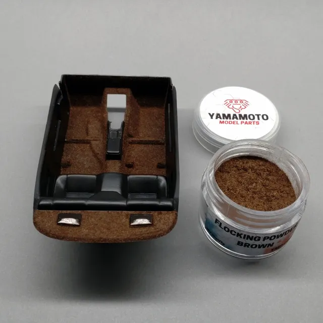 Yamamoto Flock Brown flok hnědý viskózová vlákna