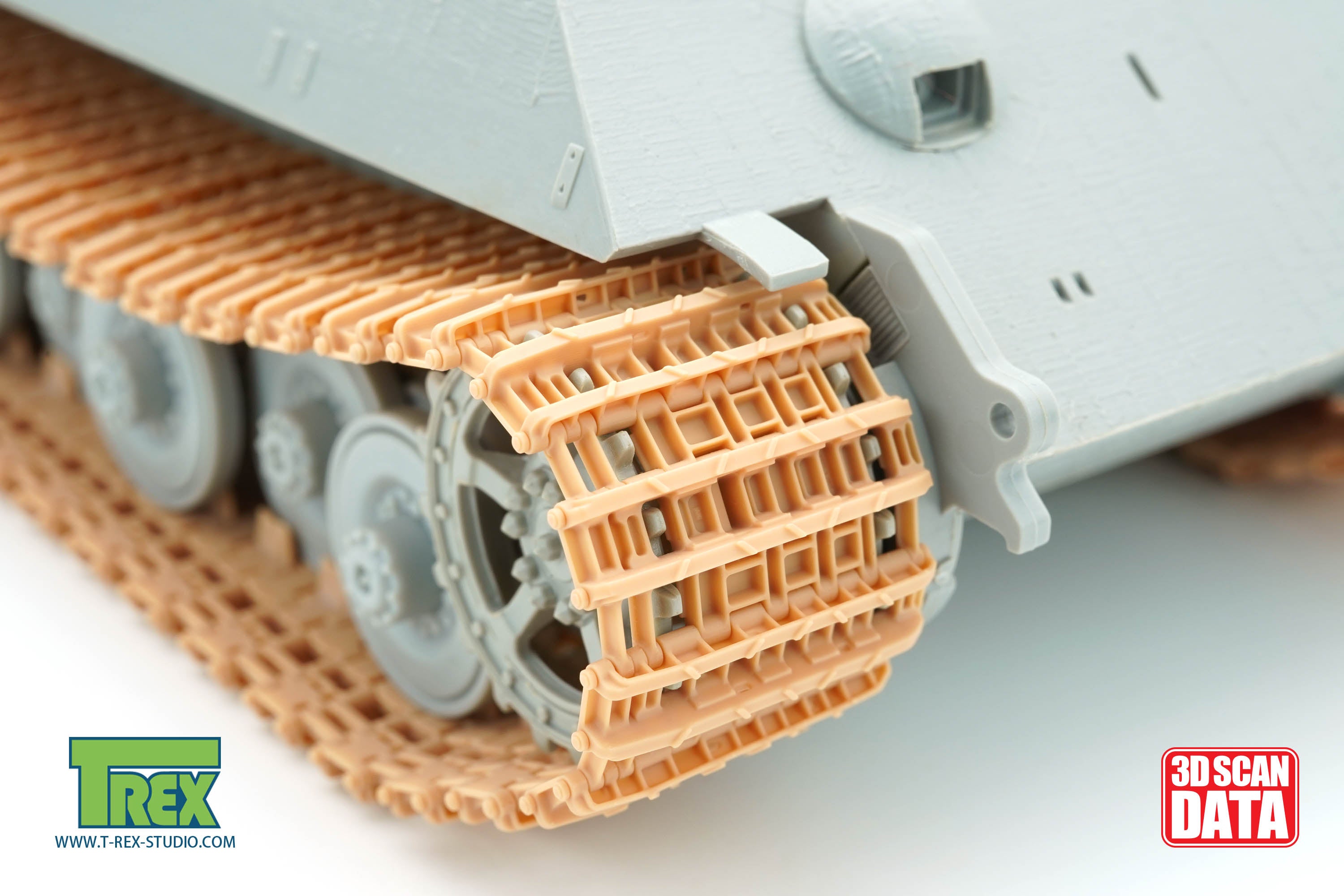 T-Rex Studio TR85052 pásy 1/35 Jagdtiger Porsche 3D tisk