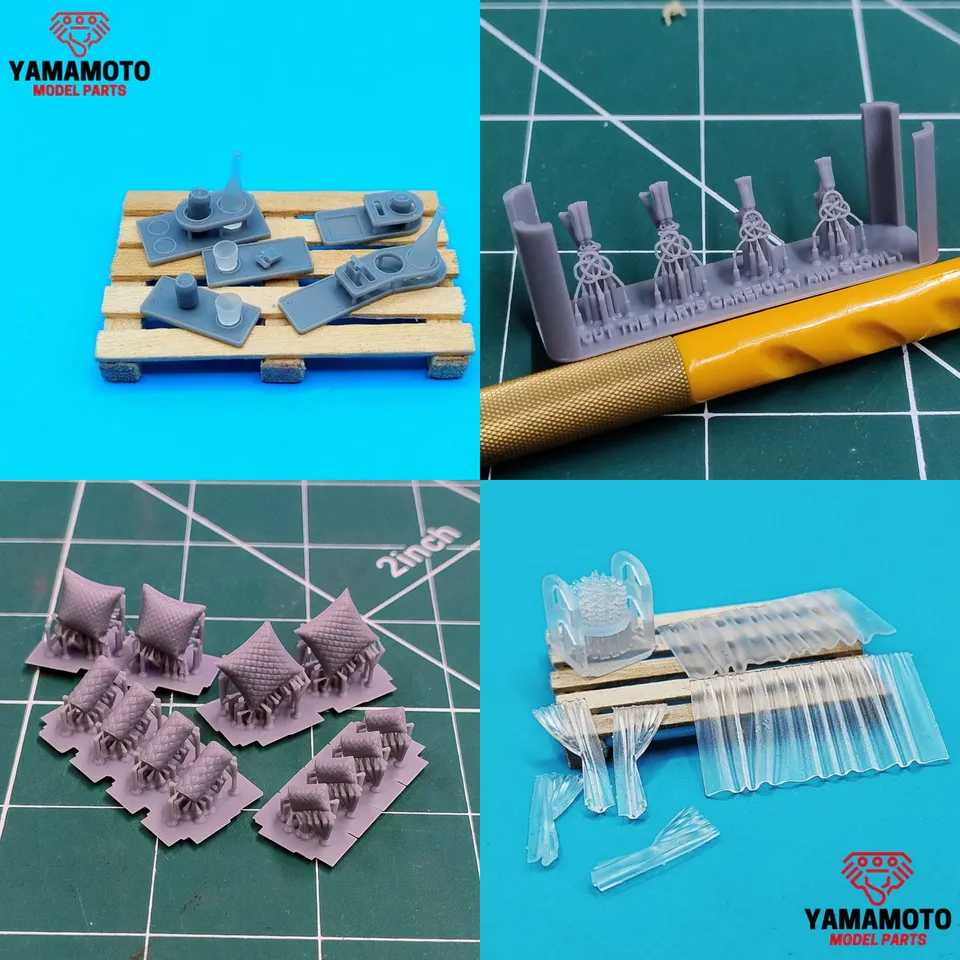 Yamamoto Model Parts VIP Style Mix Set 3D doplňky z resinu