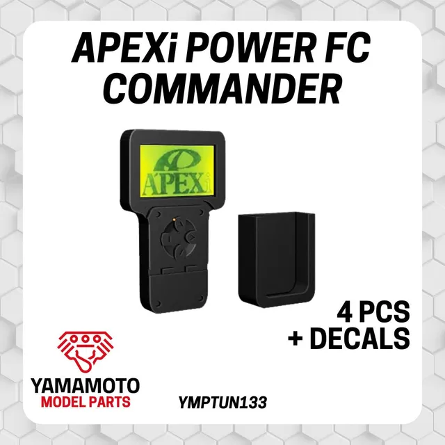 Yamamoto Model Parts Apexi Power FC Commander set interiéru