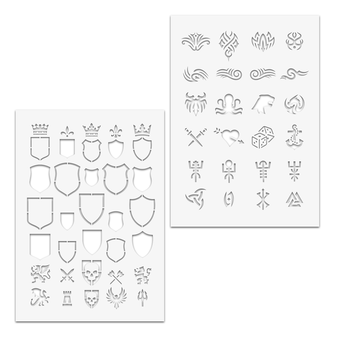 Scale75 Plastic Stencils šablony pro modely 10 ks