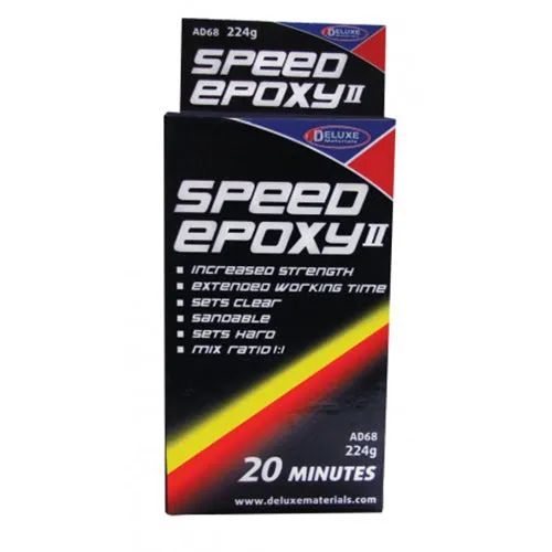 Deluxe Materials Speed Epoxy II 20 min epoxidové lepidlo 224 g