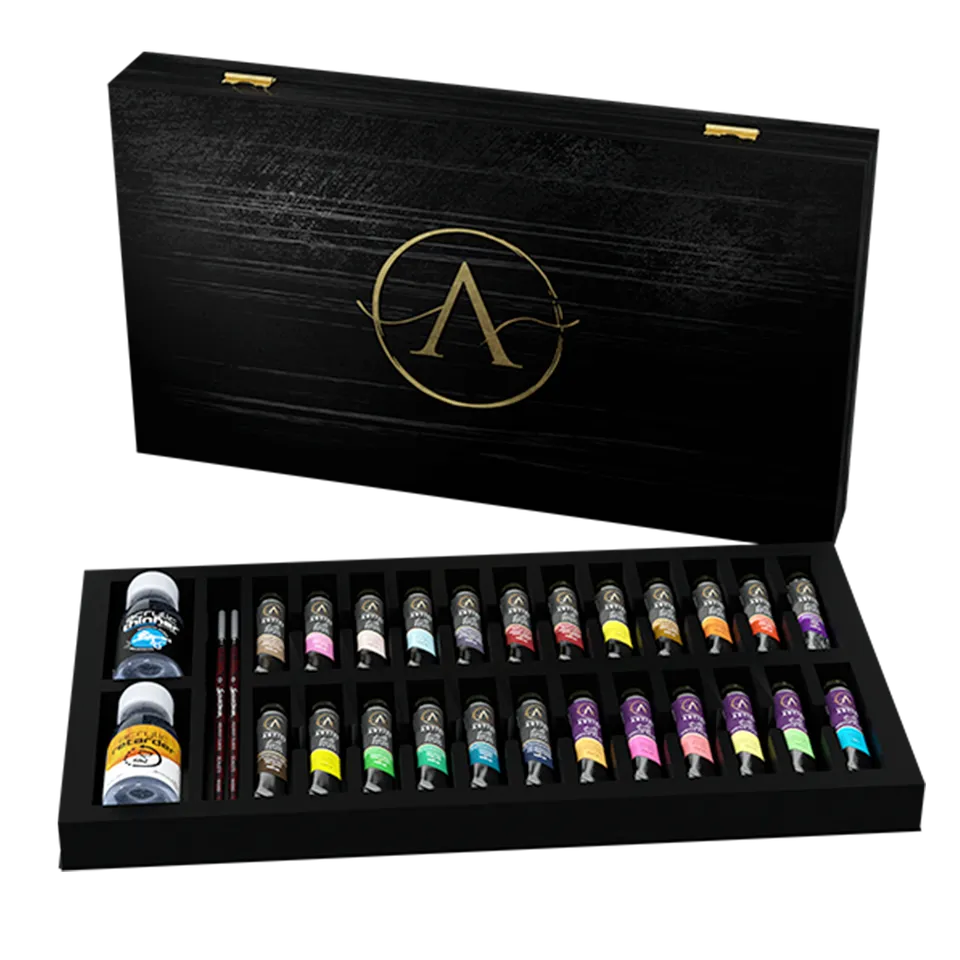 Scale75 Scalecolor Artist Small Luxury Wooden Box sada barev