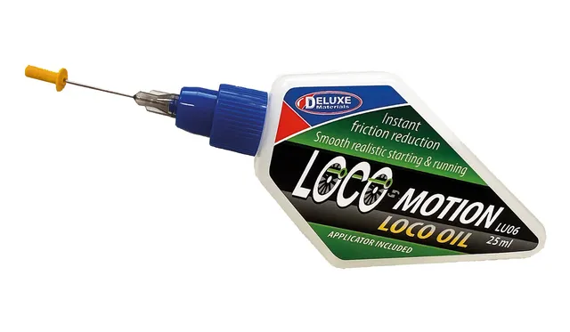 Deluxe Materials Loco-Motion LU06 olej 25 ml na mašinky