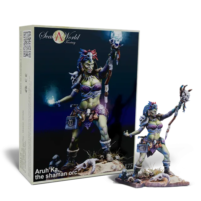 Scale75 Scaleworld Aruh Ka The Shaman Orc figurka 75 mm