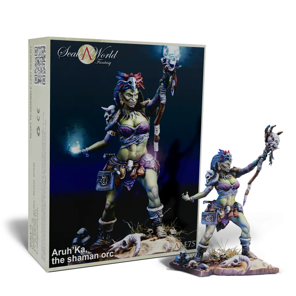 Scale75 Scaleworld Aruh Ka The Shaman Orc figurka 75 mm