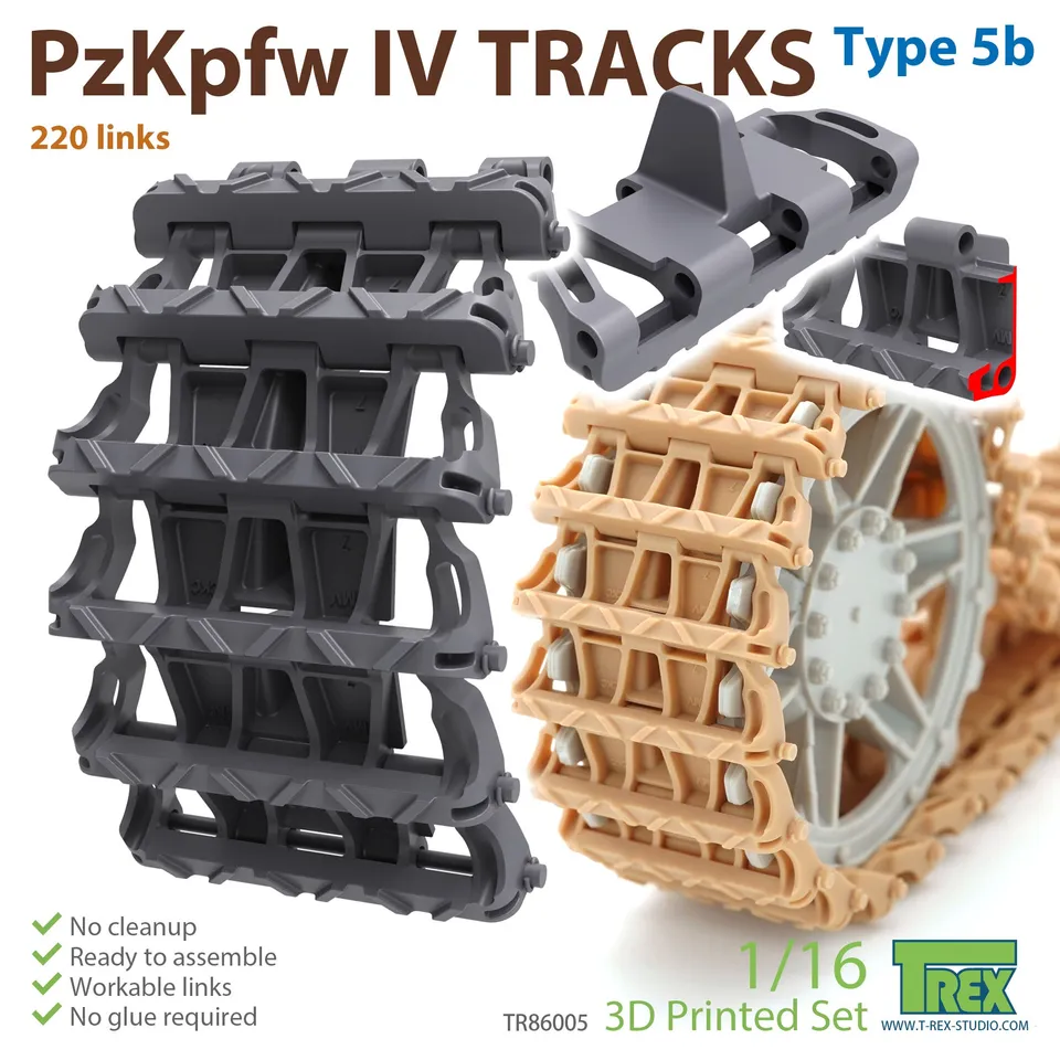 T-Rex Studio TR86005 pásy 1/16 PzKpfw III/IV Type 5b