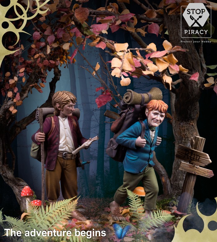 Scale75 Scaleworld Fantasy The Adventure Begins figurka nenabarvená