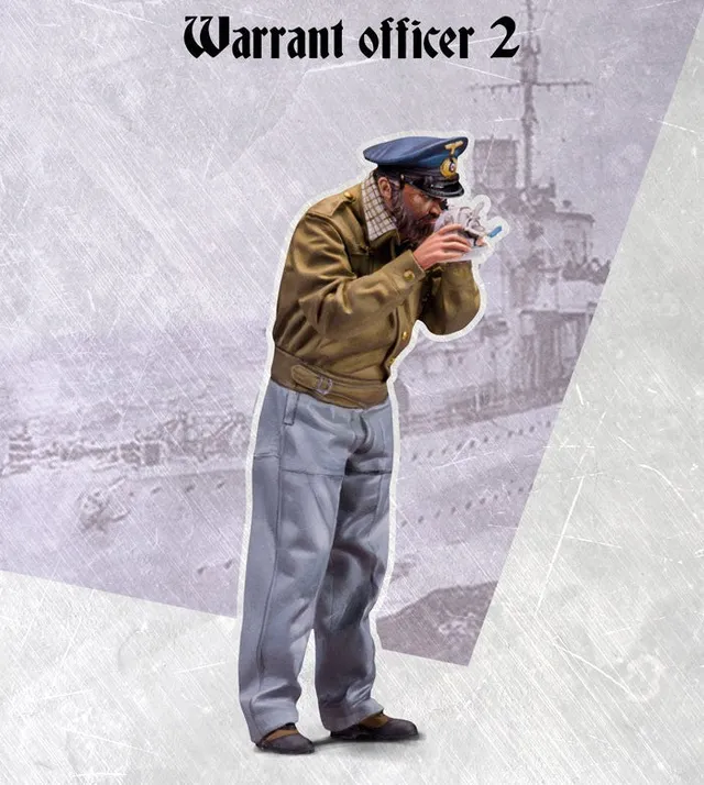 Scale75 Warfront Warrant Officer 2 figurka 1/35 resin