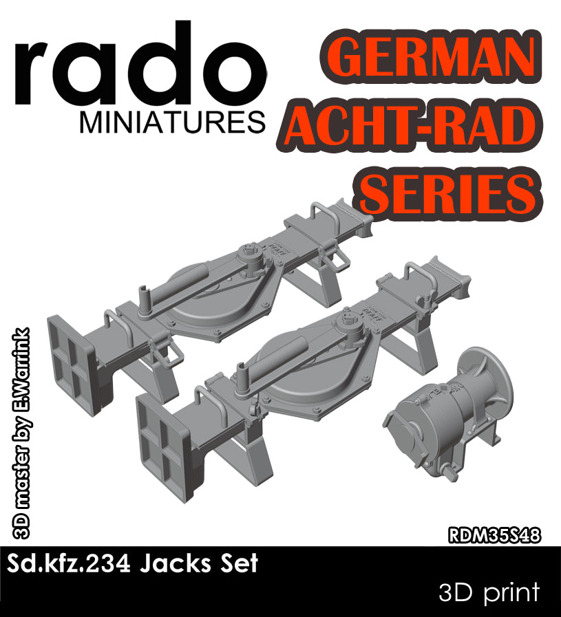 Rado Miniatures RDM35S48 3D hever Sd.Kfz.234 1/35