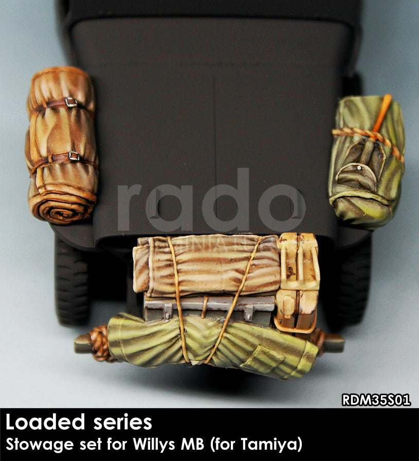 Rado Miniatures RDM35S01 resinová výstroj 1/35 na Willys Jeep