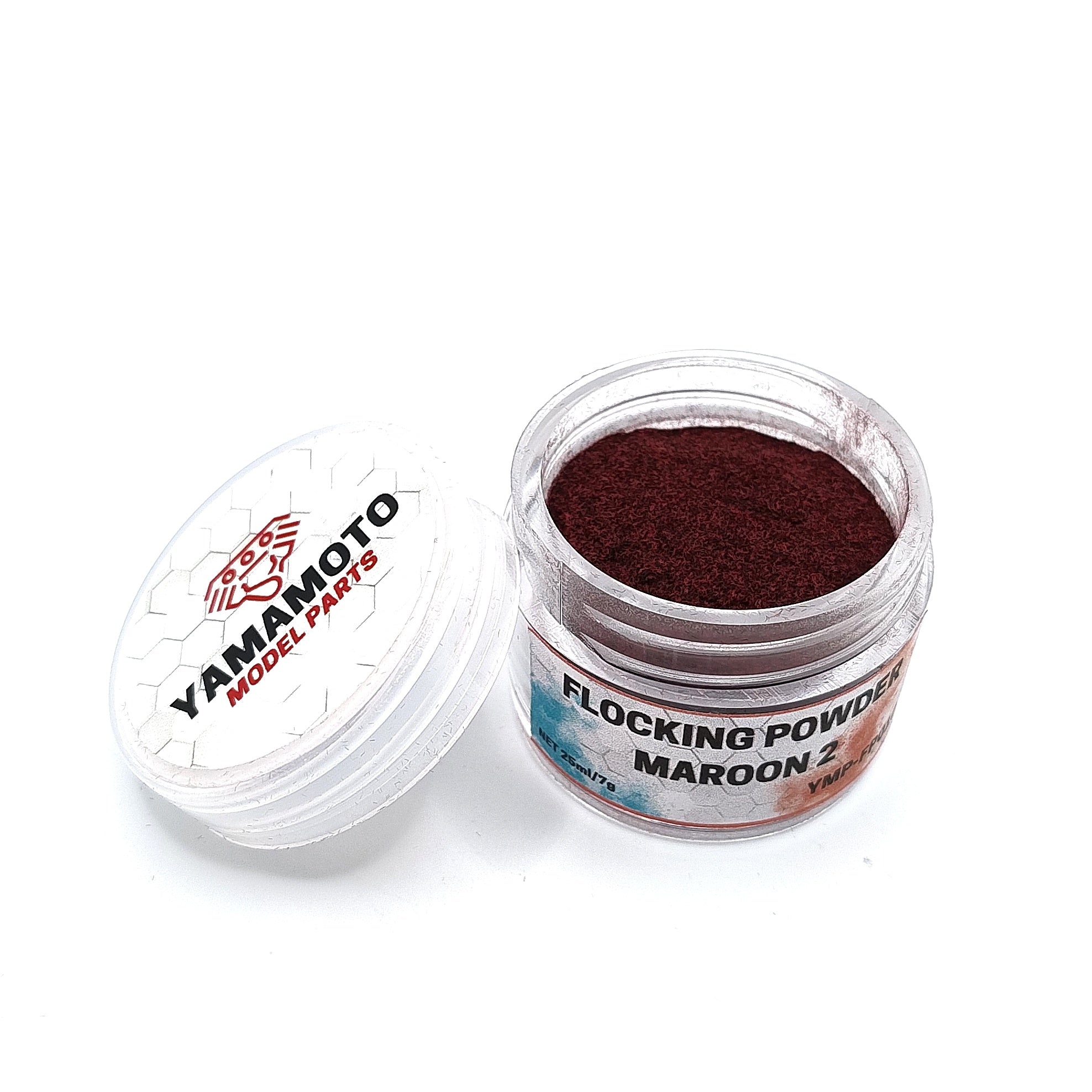Yamamoto Flock Maroon 2 modelářský posyp viskózový