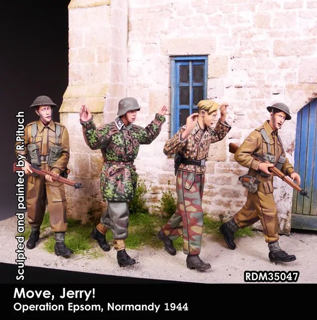 Rado Miniatures RDM35047 figurky vojáci 1/35 resin 4ks