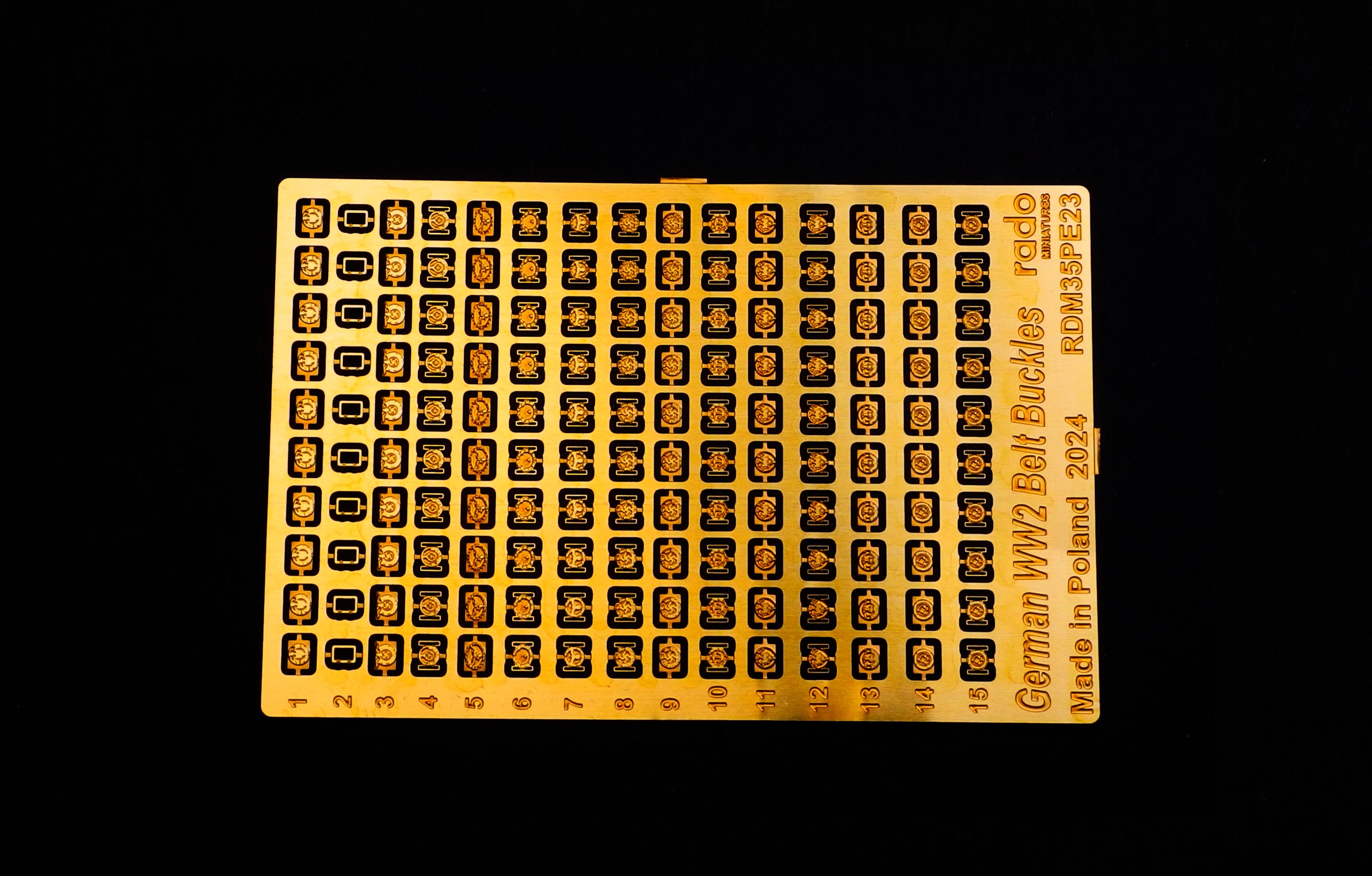 Rado Miniatures RDM35PE23 lepty přezky Wehrmacht 1/35