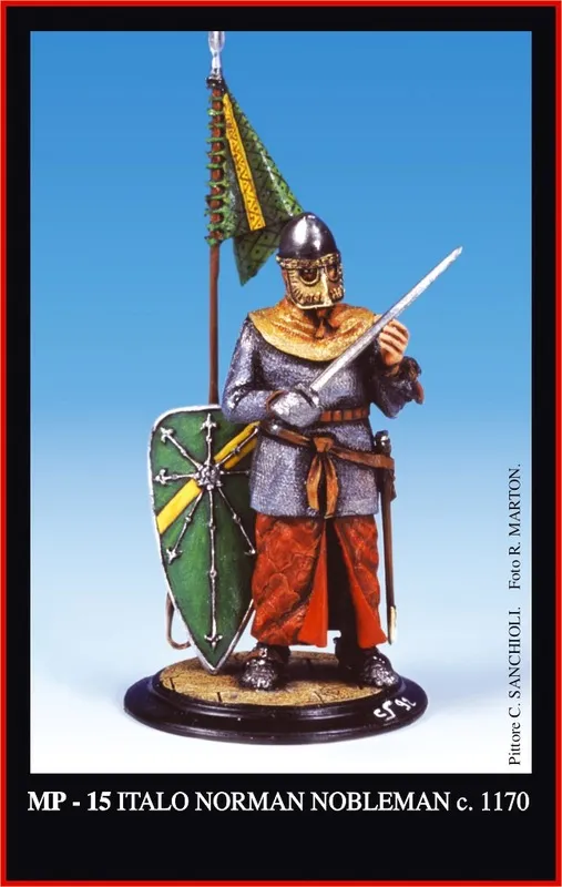 Friulmodel MP-15 Norman Nobleman figurka c.1170
