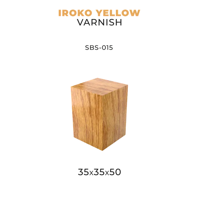 Scale75 Iroko Yellow Varnish podstavec 35x35x50 mm