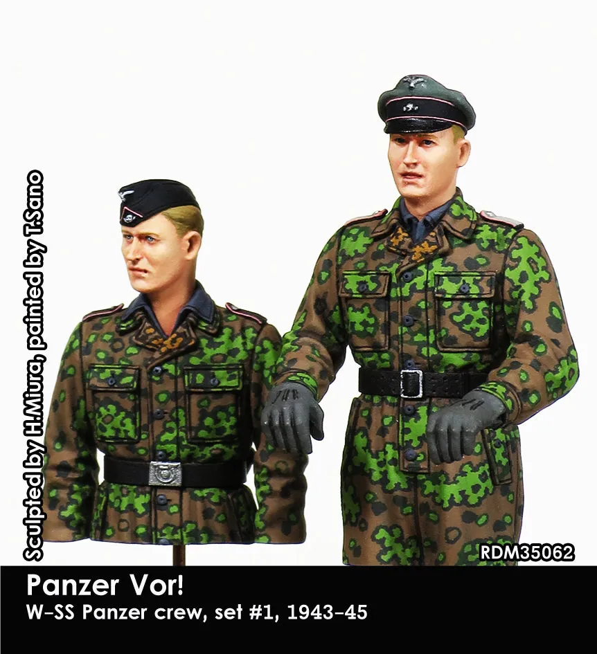 Rado Miniatures RDM35062 resinové figurky 1/35 posádka W-SS