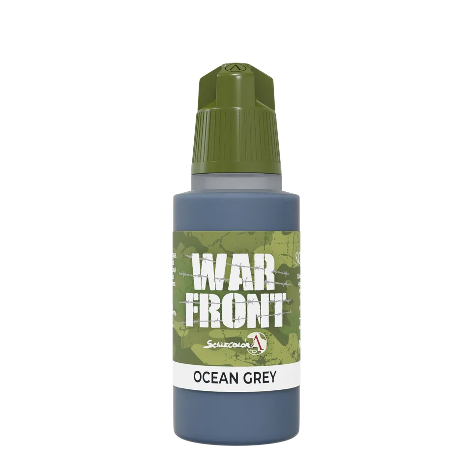 Scale75 Warfront Ocean Grey barva 17ml šedá matná