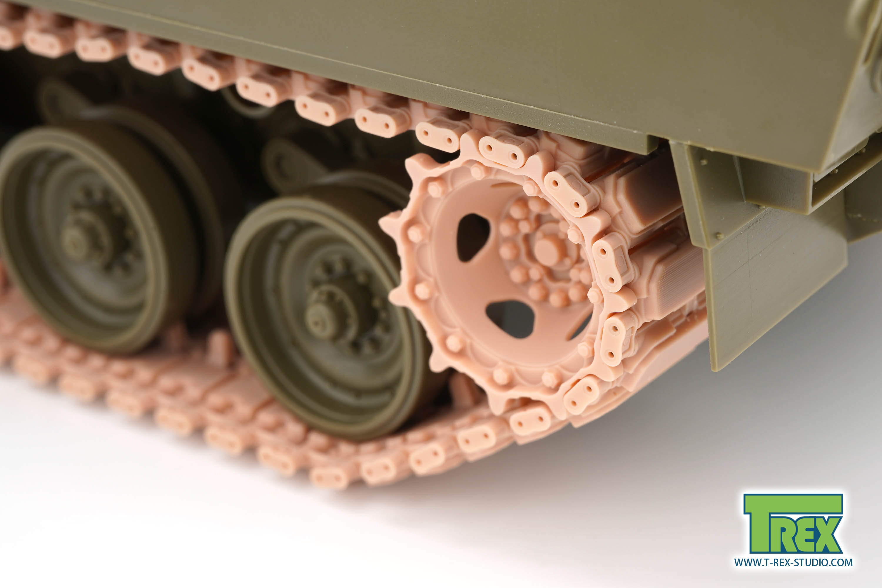T-Rex Studio TR85083 pásy Type 90 1/35 s patkami