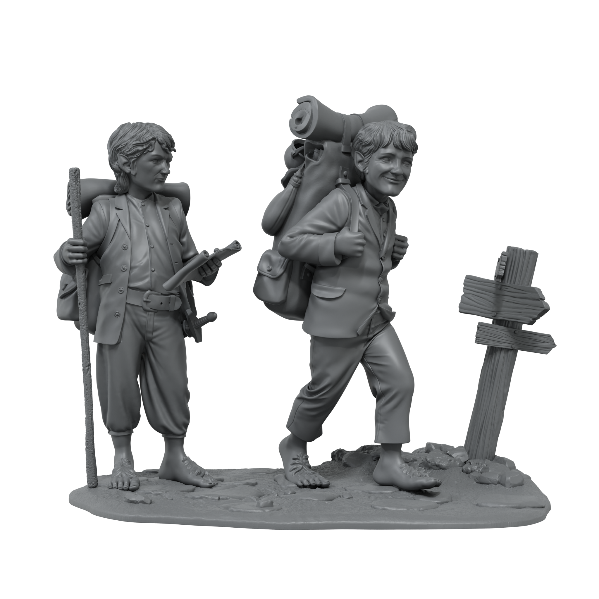 Scale75 Scaleworld Fantasy The Adventure Begins figurka nenabarvená