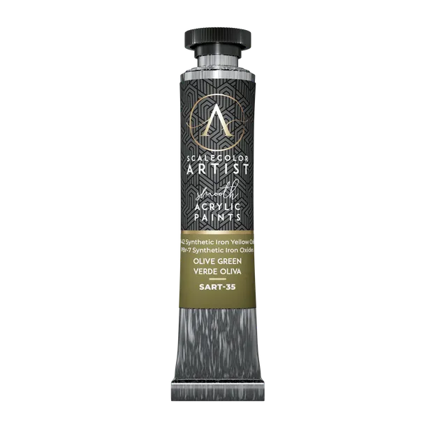 Scale75 Artist Olive Green akrylová barva 20ml