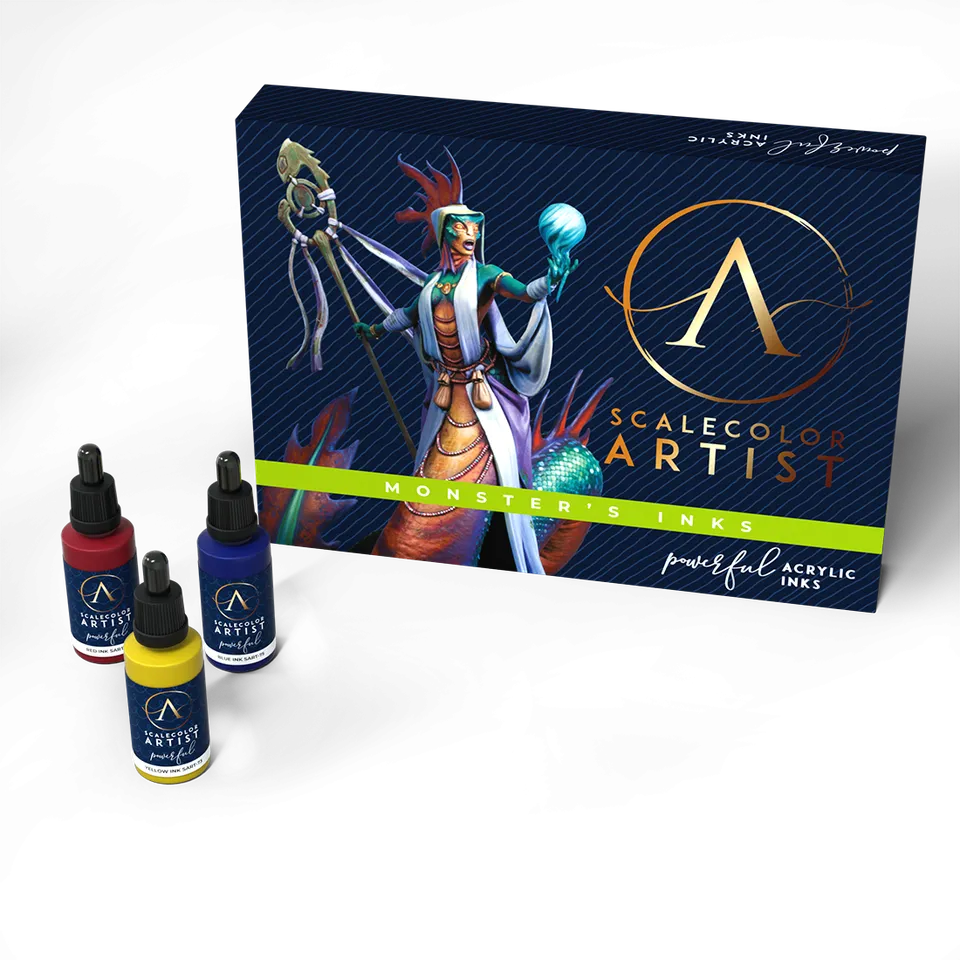Scale75 Scalecolor Artist Monster's Ink inkousty sada