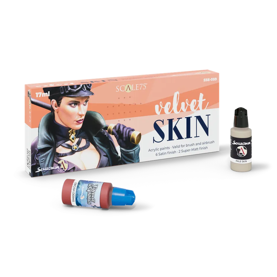 Scale75 Scalecolor Velvet Skin sada barev na pleť 6 ks
