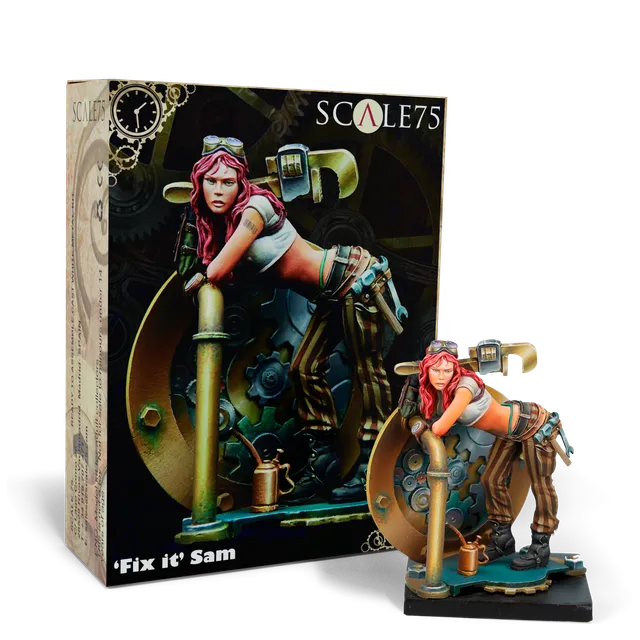 Scale75 Steam Wars Fix It Sam figurka 75 mm