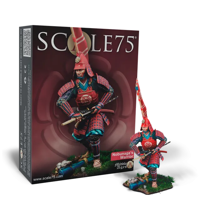 Scale75 Nobunaga Warrior figurka 75 mm kov nenabarvená