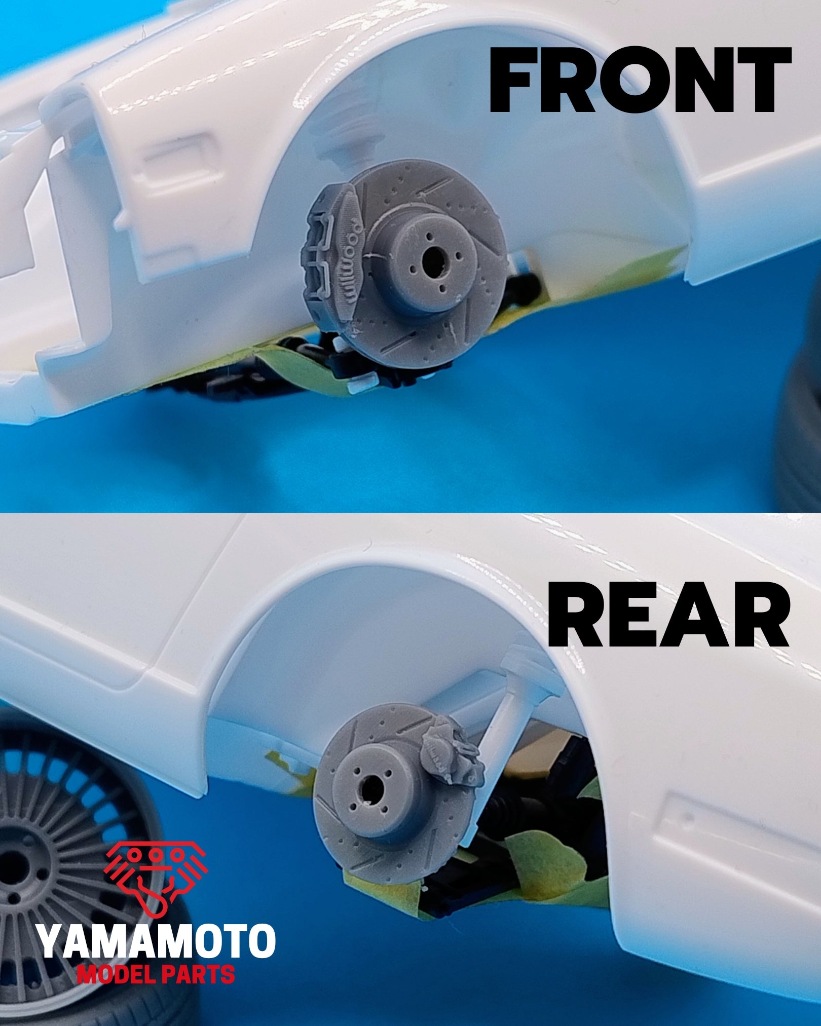 Yamamoto Nissan 240Z Brake Kit brzdy 1/24 bez obtisků