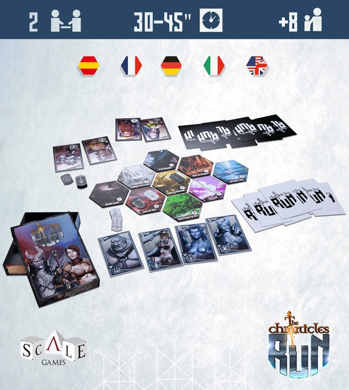 Scale75 The Chronicles of Run karetní hra Chaos vs Order