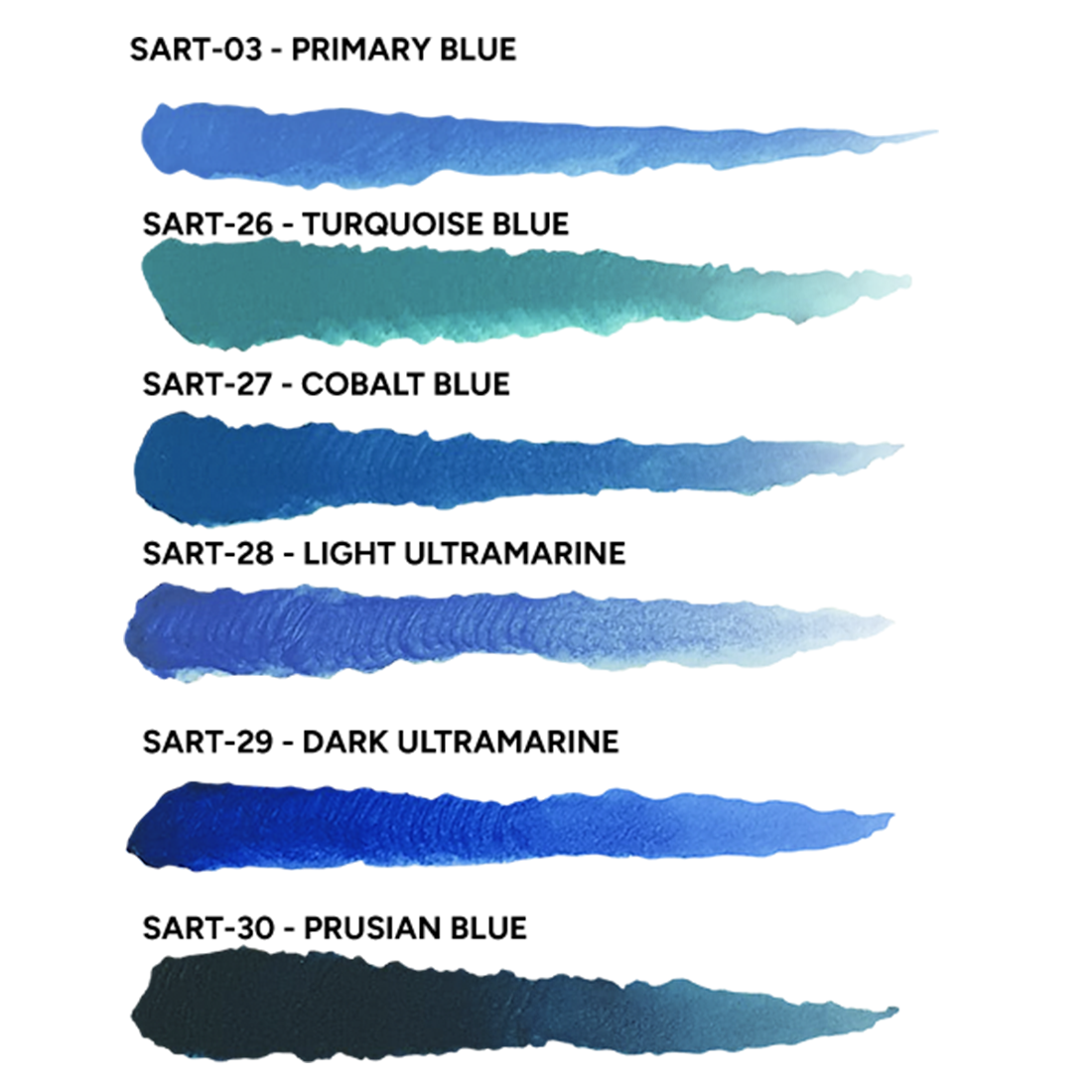 Scale75 Scalecolor Artist Ocean's Six sada akrylových barev 6x modrá