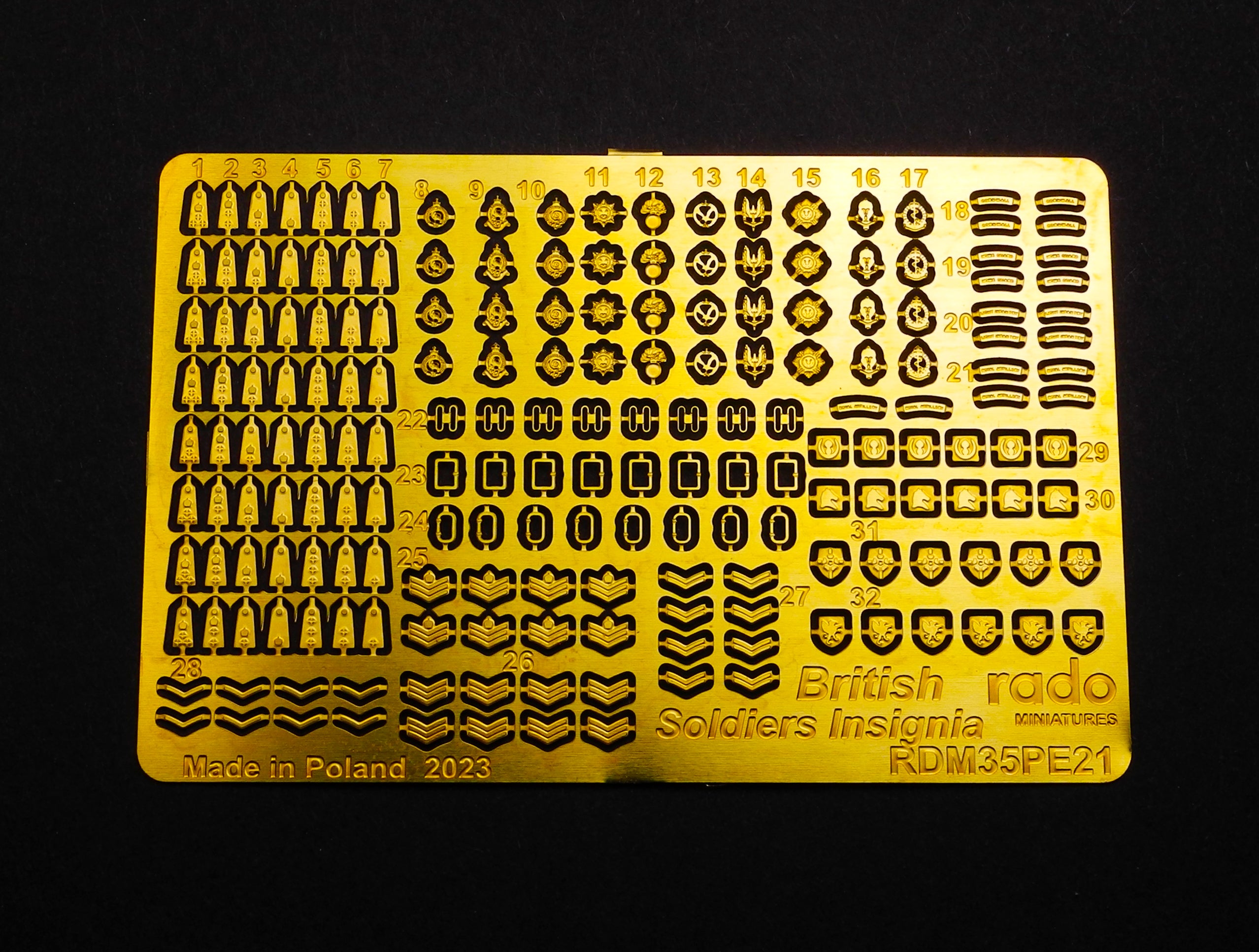 Rado Miniatures RDM35PE21 lepty Britové 1/35