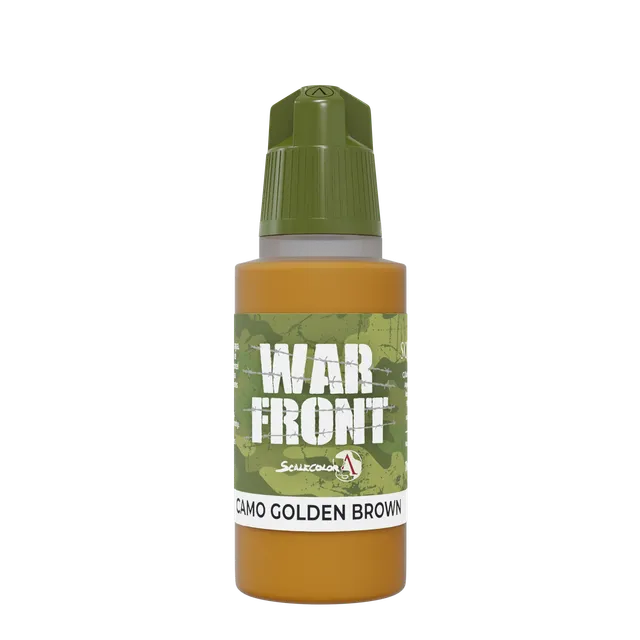 Scale75 Warfront Golden Brown Camo akrylová barva 17 ml matná