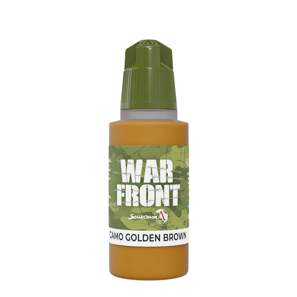 Scale75 Warfront Golden Brown Camo akrylová barva 17 ml matná