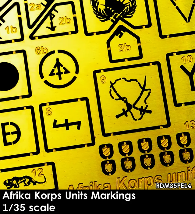 Rado Miniatures RDM35PE14 lepty Afrika Korps