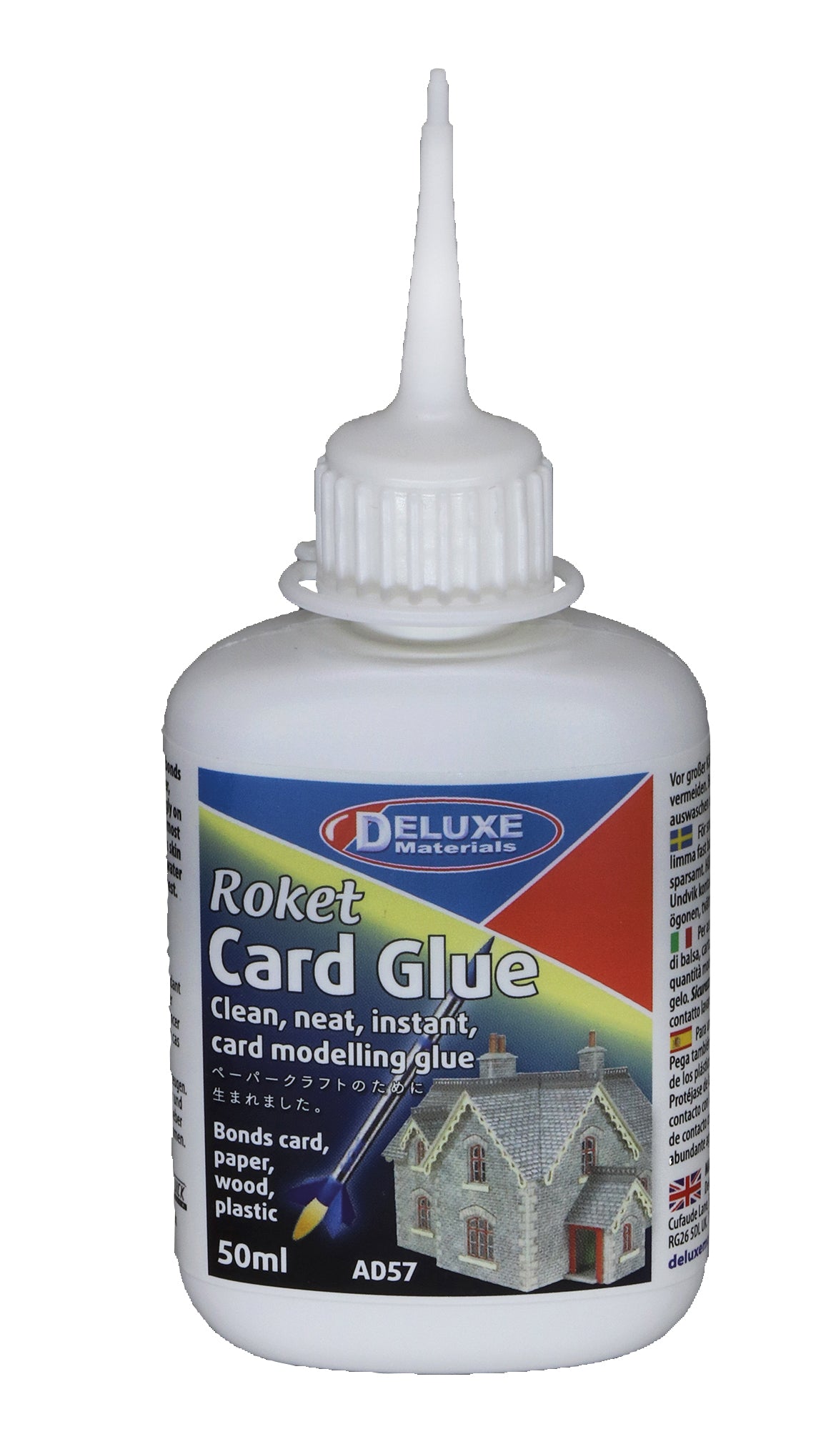 Deluxe Materials Roket Card Glue lepidlo na karton 50 ml rychlé