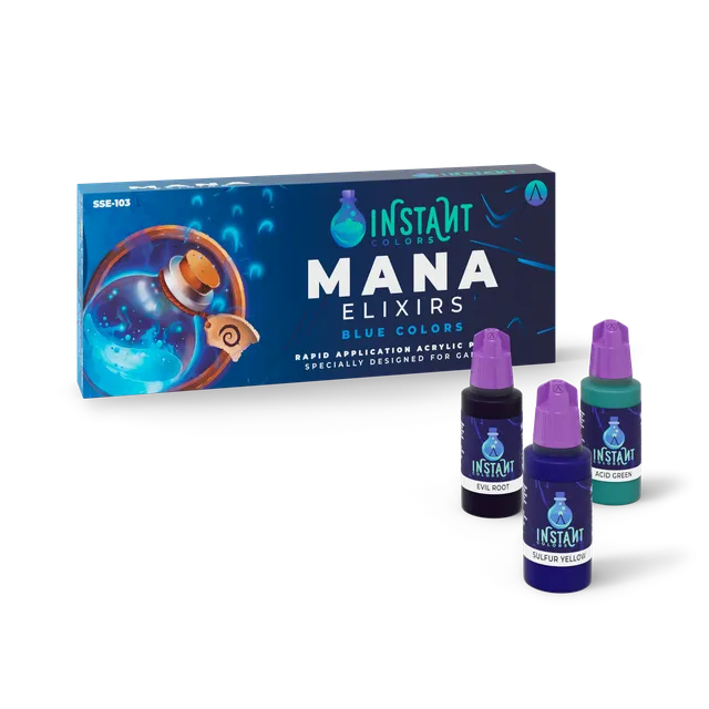 Scale75 Instant Colors Mana Elixirs sada barev modrá
