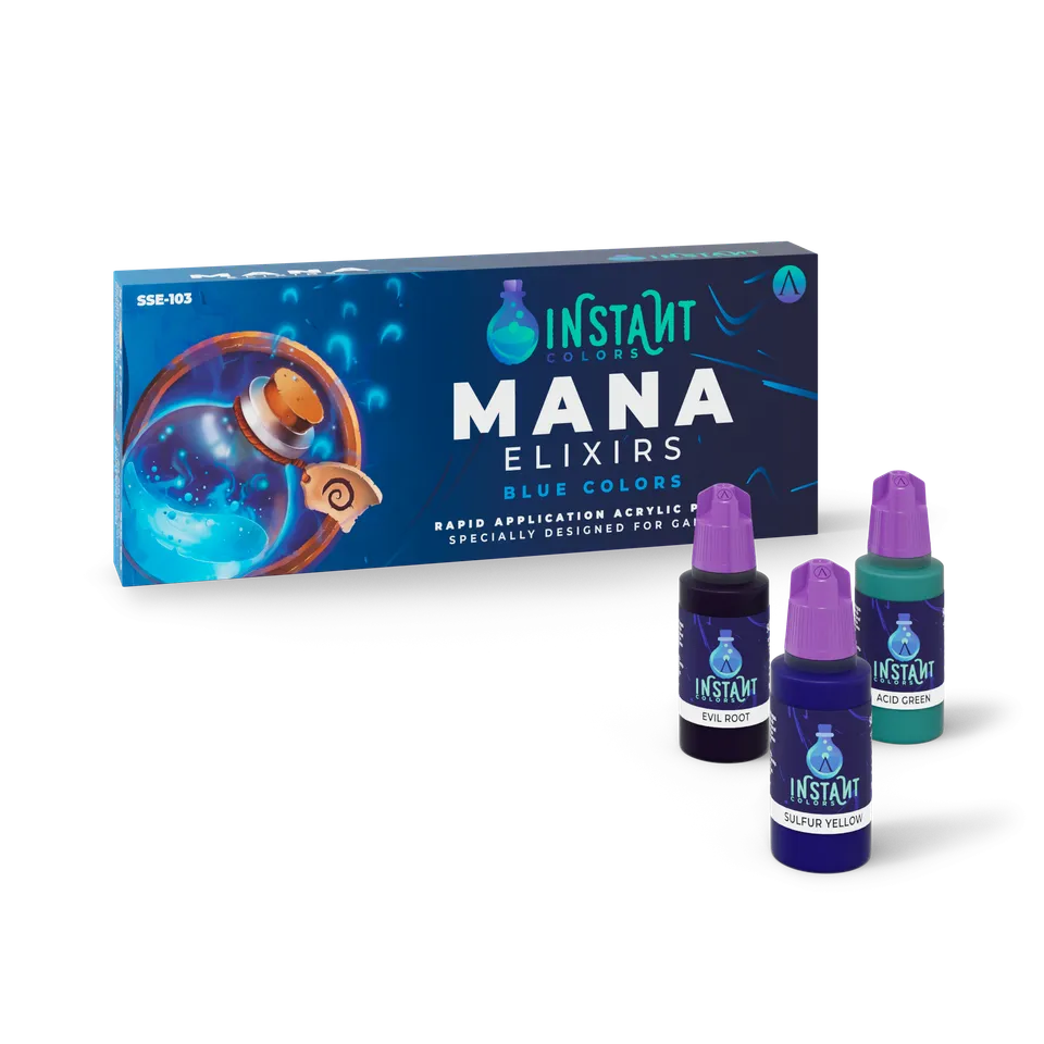 Scale75 Instant Colors Mana Elixirs sada barev modrá