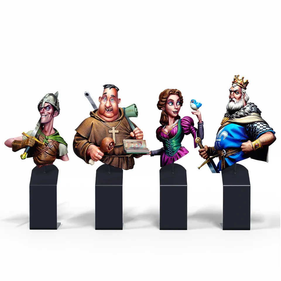Scale75 Historix Middle Age Pack busty 1/12 4 ks